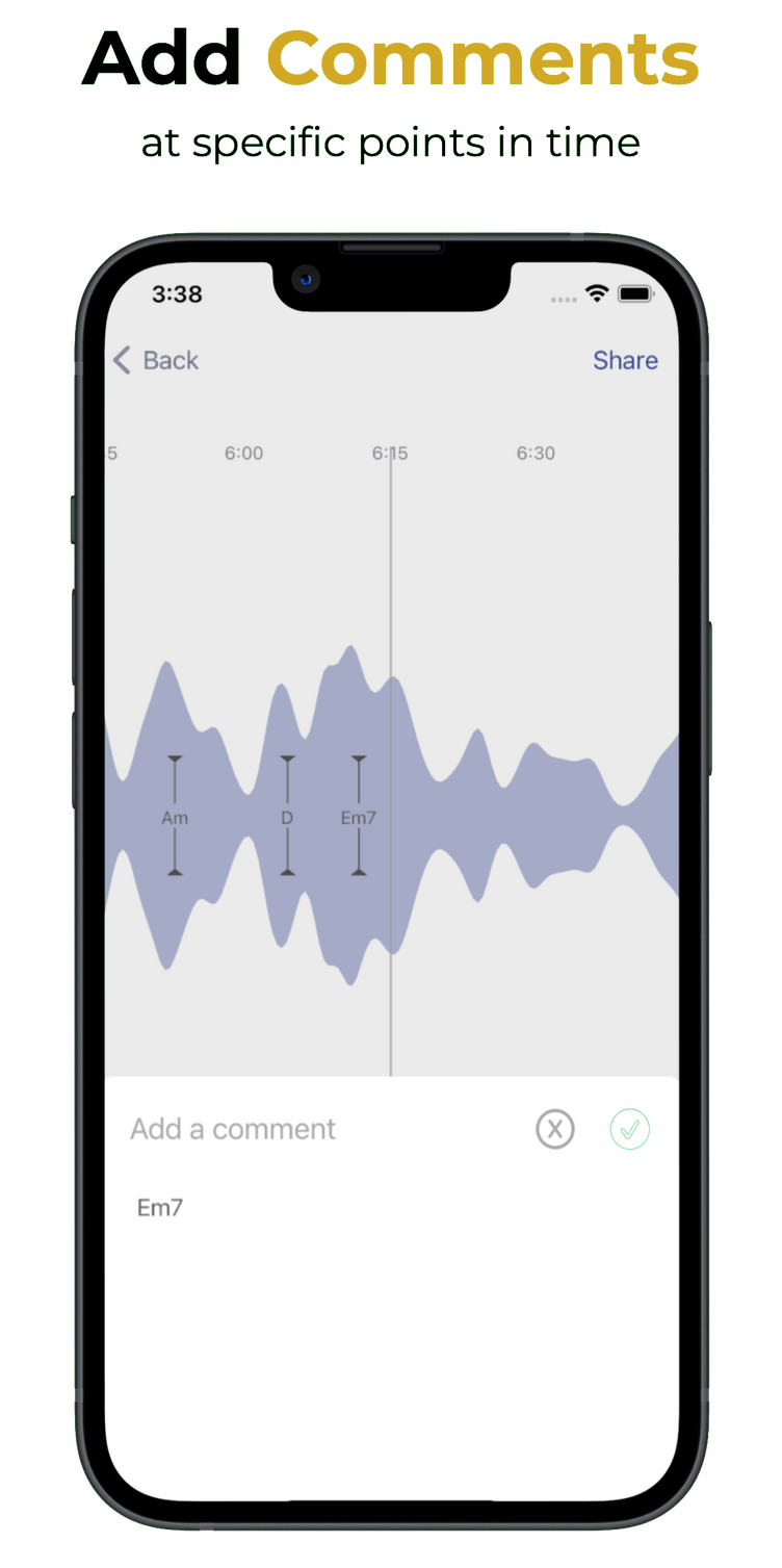 Add Comments at Specific Points in Time